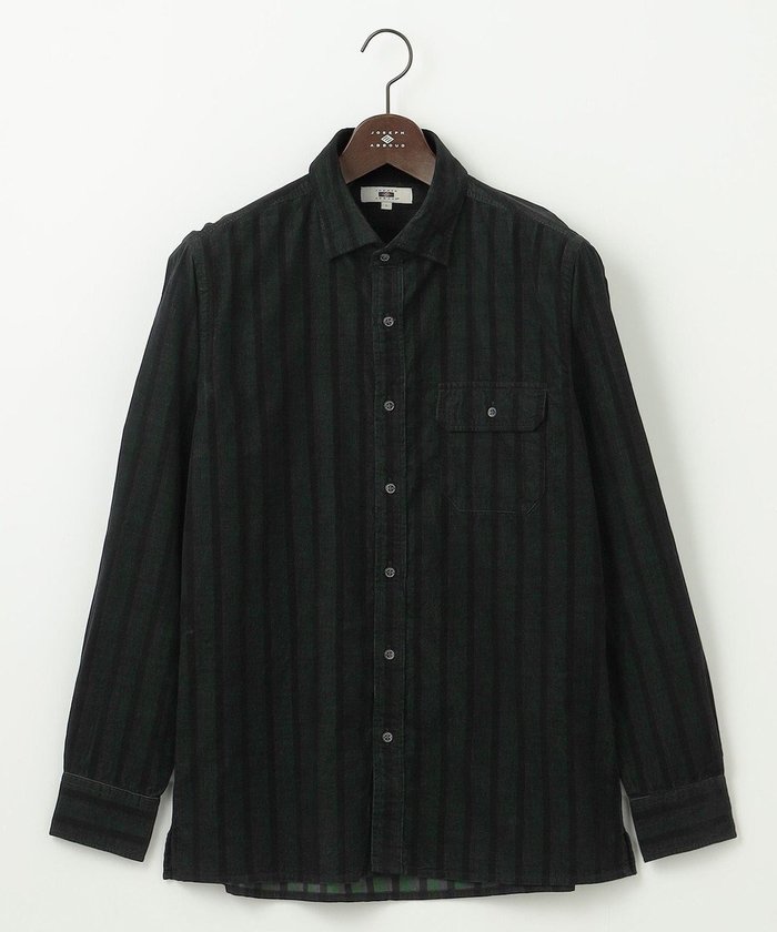 【ジョセフ アブード/JOSEPH ABBOUD / MEN】の【羽織にも】コーデュロイシャツ インテリア・キッズ・メンズ・レディースファッション・服の通販 founy(ファニー) https://founy.com/ ファッション Fashion メンズファッション Fashion for Men トップス・カットソー Cut & Sew Tops メンズシャツ Shirts コーデュロイ Corduroy, Cord Fabric ストライプ Stripe, Striped Pattern ストレート Straight, Straight Cut A/W・秋冬 Autumn/Winter 羽織 Haori, Light Jacket |ID: prp329100004869897 ipo3291000000036295111