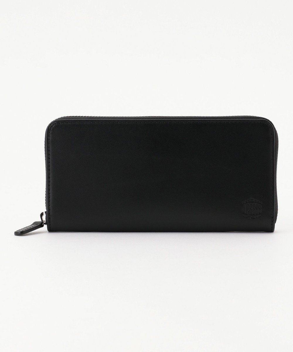 【ジェイ プレス/J.PRESS / MEN】の【MORPHO×J.PRESS】スムースヌメ 長財布(ラウンドファスナー) インテリア・キッズ・メンズ・レディースファッション・服の通販 founy(ファニー) 　ファッション　Fashion　メンズファッション　Fashion for Men　ラウンド　Round, Round Neck　財布　Wallet, Purse　ブラック系|ID: prp329100004869905 ipo3291000000036295138