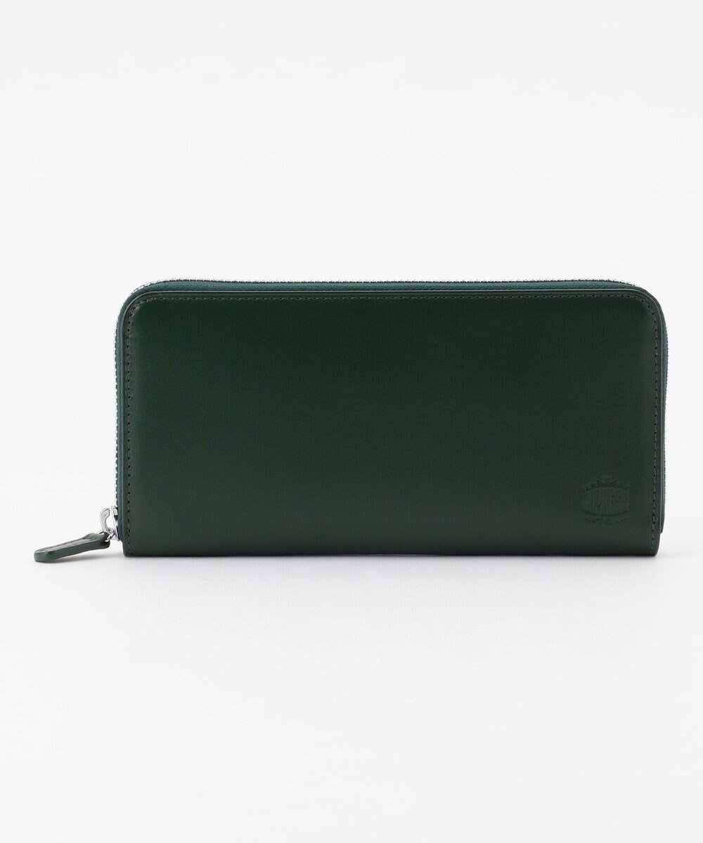 【ジェイ プレス/J.PRESS / MEN】の【MORPHO×J.PRESS】スムースヌメ 長財布(ラウンドファスナー) インテリア・キッズ・メンズ・レディースファッション・服の通販 founy(ファニー) 　ファッション　Fashion　メンズファッション　Fashion for Men　ラウンド　Round, Round Neck　財布　Wallet, Purse　ダークグリーン系|ID: prp329100004869905 ipo3291000000036295139