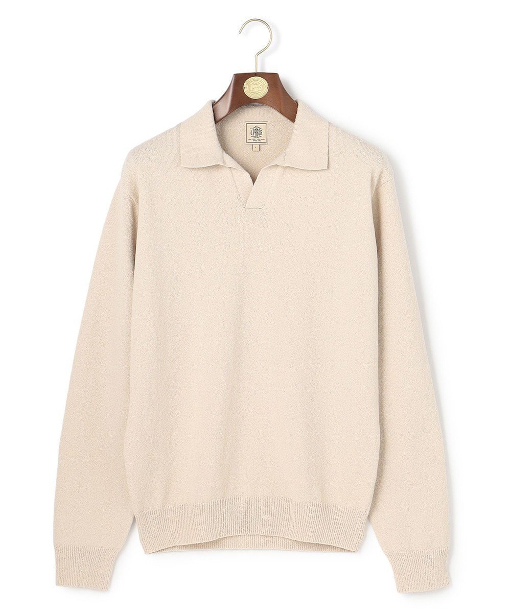 【ジェイ プレス/J.PRESS / MEN】のミックスブークレ スキッパーポロシャツ 人気、トレンドファッション・服の通販 founy(ファニー) 　ファッション　Fashion　メンズファッション　Fashion for Men　トップス・カットソー　Cut & Sew Tops　メンズシャツ　Shirts　ポロシャツ / きれいめカジュアルスタイル　Polo Shirts　スキッパー　Skipper, Open Collar　ポロシャツ　Polo Shirt, Collared Tee　ミドル　Middle Length, Mid Height　夏　Summer　春　Spring　S/S・春夏　SS, Spring/Summer, Warm Season　 other-1|ID: prp329100004869910 ipo3291000000036295161