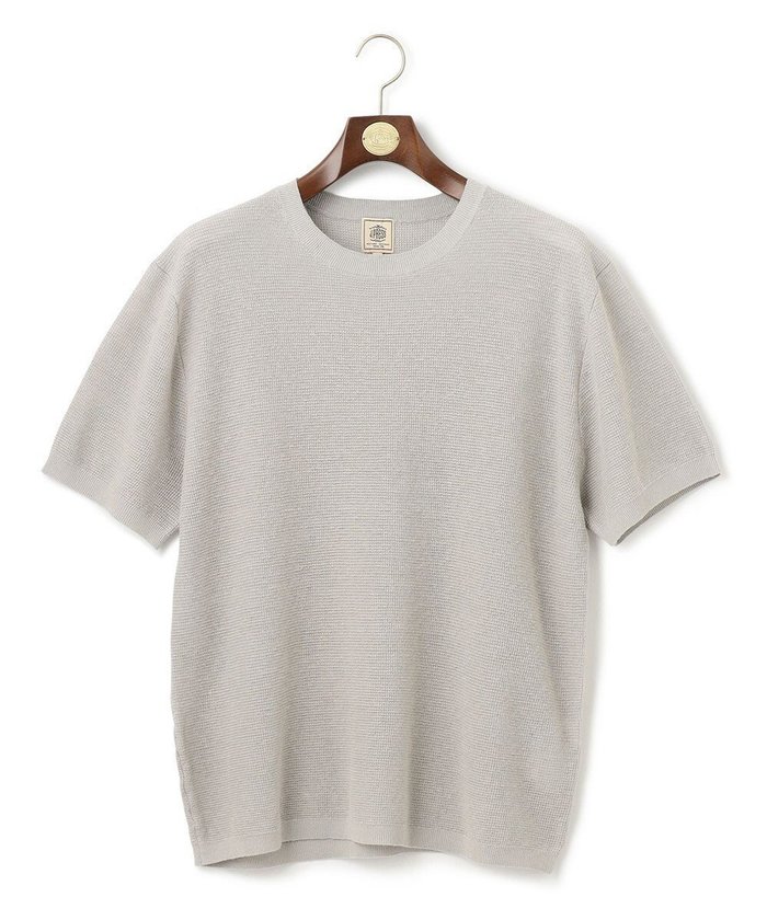 【ジェイ プレス/J.PRESS / MEN】の【WEB・一部店舗限定】ニットTシャツ インテリア・キッズ・メンズ・レディースファッション・服の通販 founy(ファニー) https://founy.com/ ファッション Fashion メンズファッション Fashion for Men トップス・カットソー Cut & Sew Tops ニット・セーター / 定番トップス Knit Tops & Sweaters メンズシャツ Shirts おすすめ Recommended / Our Picks カットソー Cut and Sewn Top ジャケット Jacket, Outerwear ビジネス 仕事 通勤 Business / Work / Commuting フィット Fit, Slim Fit ポロシャツ Polo Shirt, Collared Tee リネン Linen, Linen Fabric レギュラー Regular, Standard Fit 夏 Summer 春 Spring S/S・春夏 SS, Spring/Summer, Warm Season |ID: prp329100004869911 ipo3291000000036295173
