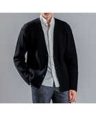 【ジョゼフ オム/JOSEPH HOMME / MEN】のアコーディオンメリノ ニットカーディガン ブラック系|ID: prp329100004869916 ipo3291000000036295200