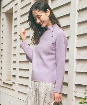 【エニィ スィス/any SiS】 【洗える】ボトルネックボタンポイントAir ニット人気、トレンドファッション・服の通販 founy(ファニー) ファッション Fashion レディースファッション Fashion for Women トップス・カットソー Cut & Sew Tops ニット Knit Tops & Sweaters セーター Sweater, Knitwear トレンド Trend, Trending Now ベーシック Basic, Essential ボトム Bottoms, Lower Wear 洗える Machine Washable A/W・秋冬 Autumn/Winter |ID:prp329100004869918