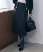 【自由区/JIYU-KU】の【セットアップ対応・洗える】トリアセダブルクロス スカート ネイビー系|ID: prp329100004869942 ipo3291000000036295317