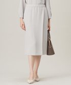 【自由区/JIYU-KU】の【セットアップ対応・洗える】トリアセダブルクロス スカート ライトグレー系|ID: prp329100004869942 ipo3291000000036295318