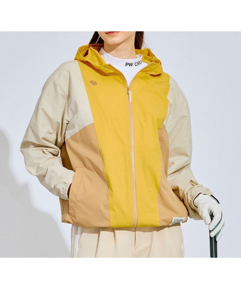 【ピーダブリュサーキュラス/PW CIRCULUS】の【撥水加工/ストレッチ】【WOMEN】カラーブロッキング ブルゾン ゴルフウェア レディース 人気、トレンドファッション・服の通販 founy(ファニー) ファッション Fashion レディースファッション Fashion for Women アウター Coat / Outerwear Collection レディースジャケット・軽アウター Jackets ブルゾンジャケット・スポーティアウター Blouson Jackets イエロー Yellow 春 Spring ショルダー Shoulder, Shoulder Strap ジャケット Jacket, Outerwear ストレッチ Stretch, Stretchy Fabric スピンドル Spindle, Drawcord ダブル Double, Double-Breasted トレンド Trend, Trending Now ドロップ Drop Shoulder, Dropped Style パープル Purple, Violet ブルゾン Blouson, Bomber Jacket ブロッキング Color Blocking, Panel Design ブロック Block, Solid Block Pattern メンズ Men's, Menswear ルーズ Loose, Oversized S/S・春夏 SS, Spring/Summer, Warm Season 夏 Summer ゴルフ Golf other-1|ID: prp329100004869945 ipo3291000000036295331