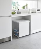 【タワー/tower】の蓋付き目隠し分別ダストワゴン タワー 45L 2分別 ホワイト ホワイト|ID: prp329100004869948 ipo3291000000036295346