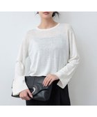 【アイシービー/iCB】の【洗える】 リネンレーヨンハイゲージ クロップドプルオーバー オフホワイト系|ID: prp329100004869952 ipo3291000000036295365