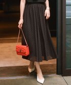 【23区/NIJYUSANKU】の【一部店舗限定/洗える】クレープドットフロッキー スカート ダークブラウン系|ID: prp329100004869953 ipo3291000000036295383