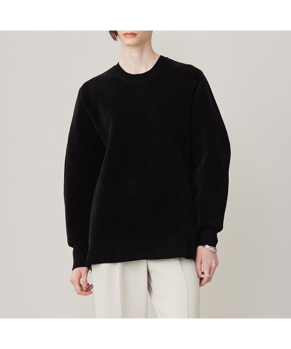 【アイシービー/iCB】の【洗える】コットンシェニール コクーンスリーブニット インテリア・キッズ・メンズ・レディースファッション・服の通販 founy(ファニー) 　ファッション　Fashion　レディースファッション　Fashion for Women　トップス・カットソー　Cut & Sew Tops　ニット　Knit Tops & Sweaters　インナー　Innerwear　洗える　Machine Washable　セーター　Sweater, Knitwear　チュニック　Tunic, Long Top　テクスチャー　Texture, Textured Fabric　フォルム　Silhouette, Form　A/W・秋冬　Autumn/Winter　おすすめ　Recommended / Our Picks　2024年　2024　2024-2025秋冬・A/W　Autumn/Winter 2024–25 AW24–25　ブラック系|ID: prp329100004869960 ipo3291000000036295413