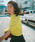 【23区/NIJYUSANKU】の【Oggi5月号掲載/洗える】プレミアムビオコットン 半袖 ニット イエロー系|ID: prp329100004869961 ipo3291000000036295415