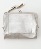 【アンビリオン/UNBILLION】のperche エアリーゴート外がま口2つ折り財布 シルバー|ID: prp329100004869967 ipo3291000000036295447