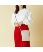 【ラ バガジェリー/LA BAGAGERIE】のモノグラムデイリースマホポシェット アイボリー|ID: prp329100004869968 ipo3291000000036295450