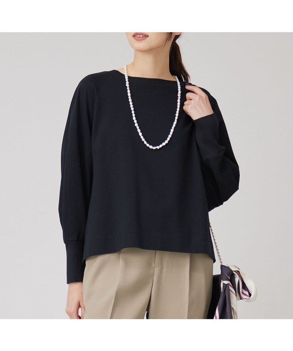 【自由区/JIYU-KU】の【セットアップ対応・洗える】エアーポンチ カットソー インテリア・キッズ・メンズ・レディースファッション・服の通販 founy(ファニー) 　ファッション　Fashion　レディースファッション　Fashion for Women　トップス・カットソー　Cut & Sew Tops　シャツ・ブラウス・オフィスカジュアル　Elegant Blouses & Button-Ups　ロングTシャツ・Tシャツ　Longline T-Shirts & Tees　カットソー・ベーシックTシャツ　Cut-and-Sewn Tops / Stretch Tees & Basics　セットアップ　Matching Sets　レディーストップス・ブラウス　Tops & Blouses / Assorted Women's Tops　おすすめ　Recommended / Our Picks　カットソー　Cut and Sewn Top　セットアップ　Set-Up, Coordinated Outfit　リラックス　Relax, Relaxed Fit　洗える　Machine Washable　A/W・秋冬　Autumn/Winter　ネイビー|ID: prp329100004869971 ipo3291000000036295467