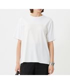 【アイシービー/iCB】の【接触冷感・UVケア・洗える】シルケットスムースコンビ Tブラウスカットソー オフホワイト系|ID: prp329100004869972 ipo3291000000036295483