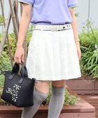 【ピーダブリュサーキュラス/PW CIRCULUS】の【WOMEN】【洗える/撥水/ストレッチ】プリーツ スカート ゴルフウェア レディース ホワイト系|ID: prp329100004869976 ipo3291000000036295513