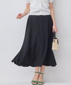 【組曲/KUMIKYOKU】のステッチストライプドビー フレアスカート ブラック系|ID: prp329100004869979 ipo3291000000036295524