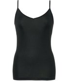 【ウィング/Wing】のインナー 【綿の贅沢オーガニック】 オーガニックコットン混素材 薄くて軽い キャミソール EL1056 ウイング/ワコール ブラック|ID: prp329100004870008 ipo3291000000036295714