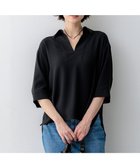 【23区/NIJYUSANKU】のストレッチジョーゼット スキッパー ブラウス 人気、トレンドファッション・服の通販 founy(ファニー) ファッション Fashion レディースファッション Fashion for Women トップス・カットソー Cut & Sew Tops シャツ・ブラウス・オフィスカジュアル Elegant Blouses & Button-Ups 春 Spring シンプル Simple, Minimal ジョーゼット Georgette, Semi-Sheer Fabric スキッパー Skipper, Open Collar ストレッチ Stretch, Stretchy Fabric スリット Slit, Slit Detail ダウン Down, Puffer デニム Denim, Jeans Material トレンド Trend, Trending Now フロント Front, Front Design ワイド Wide, Wide Fit S/S・春夏 SS, Spring/Summer, Warm Season おすすめ Recommended / Our Picks 夏 Summer エレガント 上品 Elegant ビジネス 仕事 通勤 Business / Work / Commuting 2026年 2026 thumbnail ブラック系|ID: prp329100004870017 ipo3291000000036295898