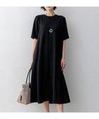 【23区/NIJYUSANKU】のストレッチジョーゼット フレアワンピース ブラック系|ID: prp329100004870020 ipo3291000000036295921