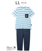 【ワコール/WACOAL】のPEANUTS パジャマ 4分袖 長ズボン 綿100%(本体) スヌーピー レディース FDT165 /ワコール サックス|ID: prp329100004870060 ipo3291000000036296055