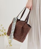 【エニィ スィス/any SiS】のスカーフ付パイピングカゴ バッグ 人気、トレンドファッション・服の通販 founy(ファニー) ファッション Fashion レディースファッション Fashion for Women バッグ Bags おすすめ Recommended / Our Picks スカーフ Scarf, Neckwear ペイズリー Paisley, Ethnic Pattern マグネット Magnet, Magnetic Closure 夏 Summer 春 Spring S/S・春夏 SS, Spring/Summer, Warm Season thumbnail モカ|ID: prp329100004870061 ipo3291000000036296057