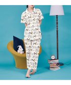 【ワコール/WACOAL】のPEANUTS パジャマ 5分袖 半袖 8分丈 綿100%(本体) スヌーピー レディース FDT167 /ワコール アイボリー|ID: prp329100004870062 ipo3291000000036296061