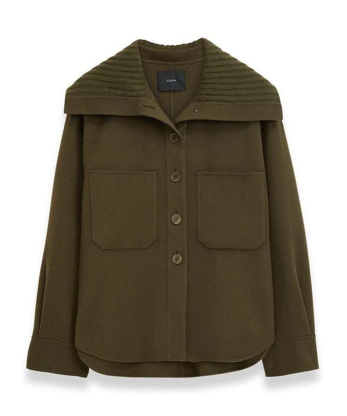 【ジョゼフ/JOSEPH】のライトダブルフェイス シャツジャケット インテリア・キッズ・メンズ・レディースファッション・服の通販 founy(ファニー) https://founy.com/ ファッション Fashion レディースファッション Fashion for Women アウター Coat / Outerwear Collection レディースジャケット・軽アウター Jackets ブルゾンジャケット・スポーティアウター Blouson Jackets シルク Silk, 100% Silk ジャケット Jacket, Outerwear ダブル Double, Double-Breasted パッチ Patch, Appliqué フェイス Face, Facial Design ブルゾン Blouson, Bomber Jacket ポケット Pocket, Pocket Detail A/W・秋冬 Autumn/Winter 軽量 Lightweight, Ultra Light |ID: prp329100004870069 ipo3291000000036296088