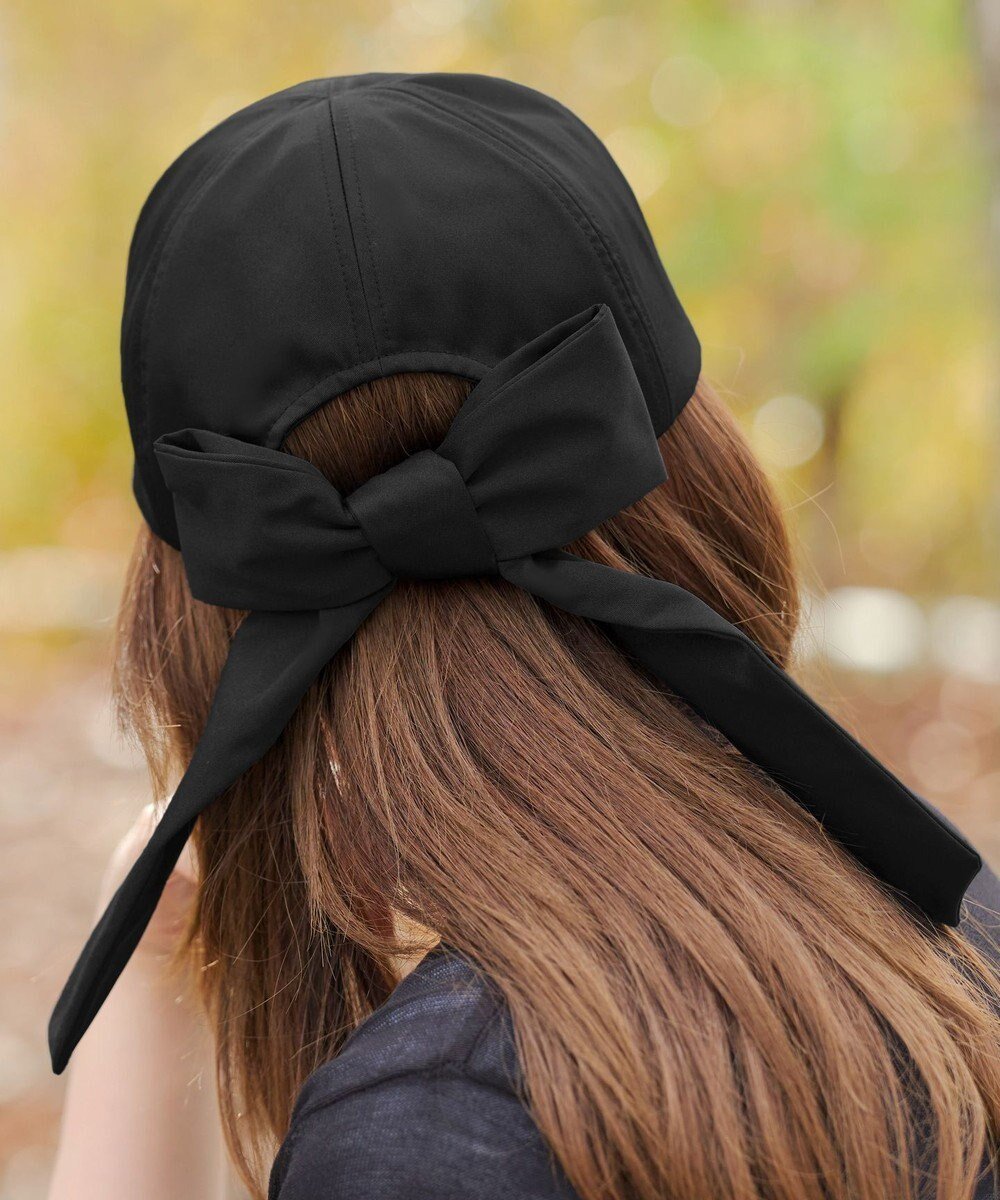 【ティアクラッセ/Tiaclasse】のオーバーリボンキャップ インテリア・キッズ・メンズ・レディースファッション・服の通販 founy(ファニー) 　ファッション　Fashion　レディースファッション　Fashion for Women　キャップ&ハット　Hats & Caps　アウトドア　Outdoor Clothing　アクセサリー　Fashion Accessories　春　Spring　秋　Autumn　カーディガン　Cardigan, Knitwear　キャップ　Cap, Baseball Cap　シューズ　Shoes, Footwear　チュニック　Tunic, Long Top　フィット　Fit, Slim Fit　フェミニン　Feminine, Girly　帽子　Hat, Headwear　リボン　Ribbon, Bow　再入荷　Restock / Back in Stock　夏　Summer　エレガント 上品　Elegant　新作・新入荷　New Arrivals / New In　ブラック|ID: prp329100004870074 ipo3291000000036296109