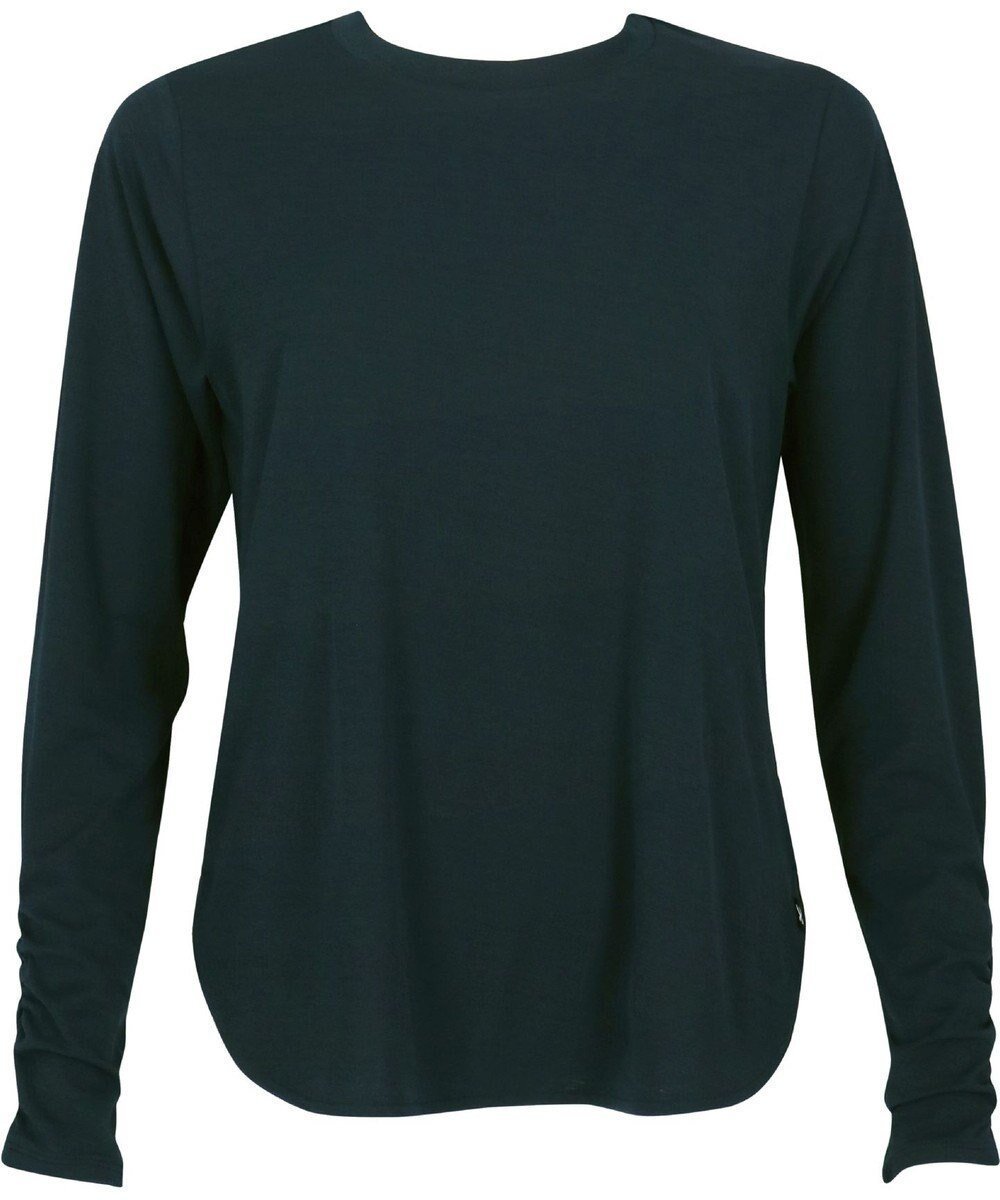 【シーダブリューエックス/CW-X】の【WOMEN】 CW-X ロングTシャツ 梨地素材 薄手 シアー感 スポーツウェア 長袖 レディース DLY129 /ワコール 人気、トレンドファッション・服の通販 founy(ファニー) 　ファッション　Fashion　レディースファッション　Fashion for Women　トップス・カットソー　Cut & Sew Tops　シャツ・ブラウス・オフィスカジュアル　Elegant Blouses & Button-Ups　ロングTシャツ・Tシャツ　Longline T-Shirts & Tees　スポーツウェア　Functional & Stylish Sportswear　スポーツ トップス　Athletic Tops / Workout Tops / Training Shirts　シアー　Sheer, See-Through　シャーリング　Shirring, Ruched　スポーツ　Sports, Activewear　スリット　Slit, Slit Detail　ロング　Long, Long-Length　長袖　Long Sleeve, Full Sleeve　 other-1|ID: prp329100004870078 ipo3291000000036296122