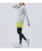 【シーダブリューエックス/CW-X】の【WOMEN】 CW-X ロングTシャツ 梨地素材 薄手 シアー感 スポーツウェア 長袖 レディース DLY129 /ワコール 人気、トレンドファッション・服の通販 founy(ファニー) ファッション Fashion レディースファッション Fashion for Women トップス・カットソー Cut & Sew Tops シャツ・ブラウス・オフィスカジュアル Elegant Blouses & Button-Ups ロングTシャツ・Tシャツ Longline T-Shirts & Tees スポーツウェア Functional & Stylish Sportswear スポーツ トップス Athletic Tops / Workout Tops / Training Shirts シアー Sheer, See-Through シャーリング Shirring, Ruched スポーツ Sports, Activewear スリット Slit, Slit Detail ロング Long, Long-Length 長袖 Long Sleeve, Full Sleeve thumbnail グレー|ID: prp329100004870078 ipo3291000000036296124