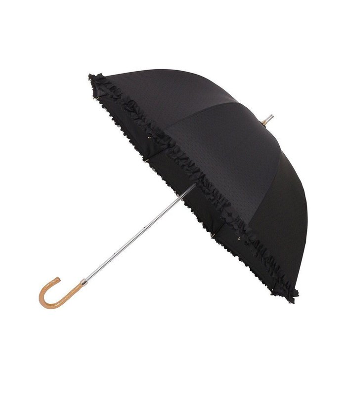 【ムーンバット/MOONBAT】の【遮光/晴雨兼用日傘】LANVIN en Bleu (ランバン オン ブルー)ドビーフリル ハート 遮熱 UV 長傘 インテリア・キッズ・メンズ・レディースファッション・服の通販 founy(ファニー) https://founy.com/ ファッション Fashion レディースファッション Fashion for Women レイングッズ・傘・晴雨兼用傘 Umbrellas & Rain Gear ガーリー Girly, Feminine Style 傘 Umbrella, Parasol トリミング Trimming, Decorative Edge フリル Frill, Ruffle プレート Plate, Dish 日傘 Parasol, UV Umbrella ミックス Mix, Mixed Style モチーフ Motif, Design Theme リボン Ribbon, Bow おすすめ Recommended / Our Picks エレガント 上品 Elegant |ID: prp329100004870085 ipo3291000000036296147