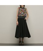 【グレース コンチネンタル/GRACE CONTINENTAL】のフラワープリントニットトップ ブラック|ID: prp329100004870090 ipo3291000000036296168