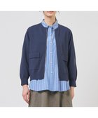 【ジェイ プレス/J.PRESS】のLINEN COTTON BLEND ニット ブルゾン インディゴ系|ID: prp329100004870092 ipo3291000000036296176