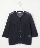 【ジェイ プレス/J.PRESS】のLINEN COTTON BLEND ニット カーディガン インディゴ系|ID: prp329100004870093 ipo3291000000036296180