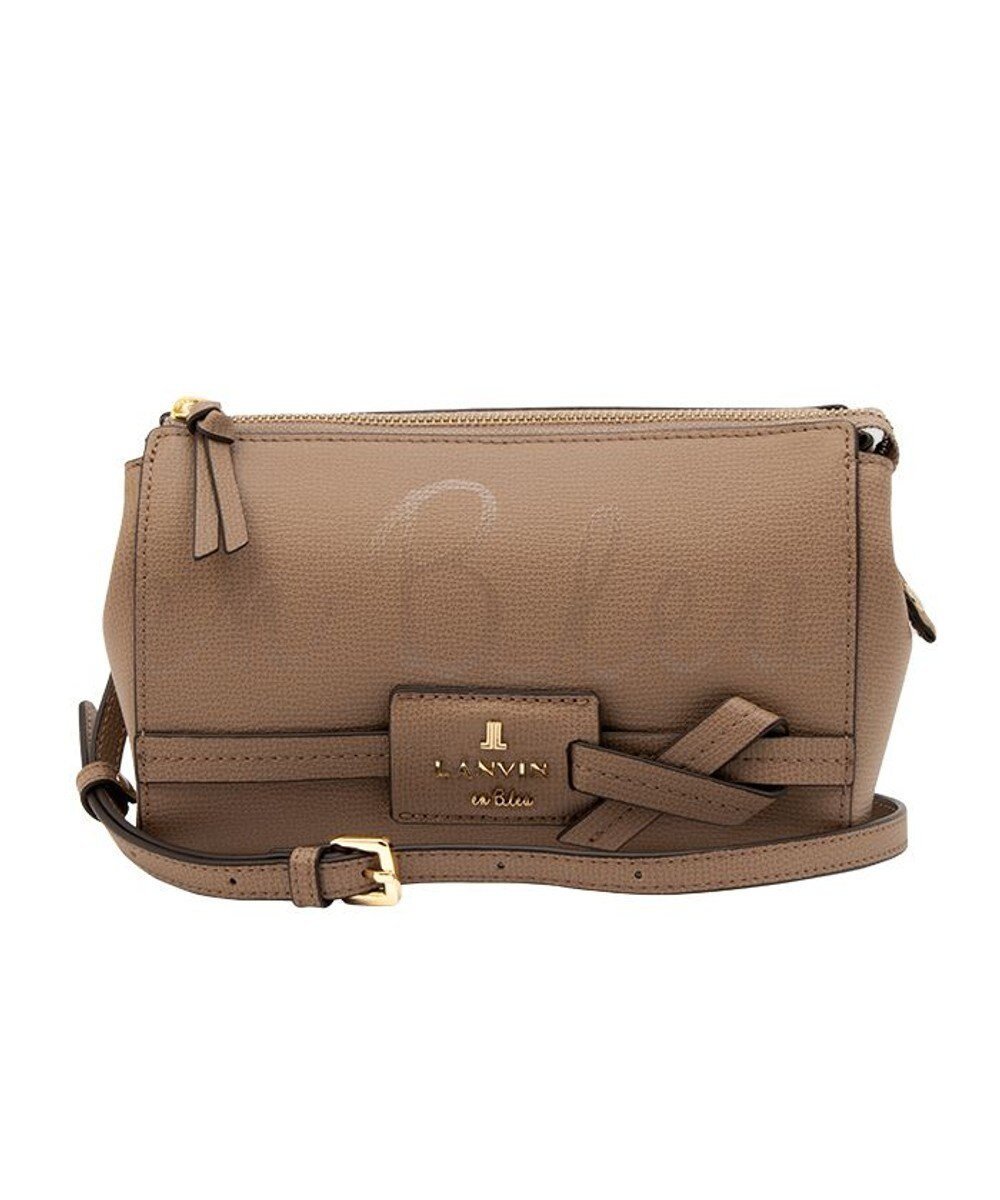 【ランバン オン ブルー/LANVIN en Bleu】のフォスター ショルダーバッグ インテリア・キッズ・メンズ・レディースファッション・服の通販 founy(ファニー) 　ファッション　Fashion　レディースファッション　Fashion for Women　バッグ　Bags　イタリア　Italy　プリント　Print, Printed Pattern　エレガント 上品　Elegant　ベージュ|ID: prp329100004870190 ipo3291000000036298795