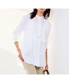 【自由区/JIYU-KU】の【洗える】SOMELOSテンセルバンドカラー シャツ 人気、トレンドファッション・服の通販 founy(ファニー) ファッション Fashion レディースファッション Fashion for Women トップス・カットソー Cut & Sew Tops シャツ・ブラウス・オフィスカジュアル Elegant Blouses & Button-Ups インナー Innerwear 春 Spring 洗える Machine Washable コンパクト Compact, Small Size シルク Silk, 100% Silk シンプル Simple, Minimal ストライプ Stripe, Striped Pattern ドレープ Drape, Draping Fabric バランス Balance, Style Balance 無地 Plain, Solid Color S/S・春夏 SS, Spring/Summer, Warm Season 夏 Summer thumbnail オフ|ID: prp329100004870197 ipo3291000000036298833