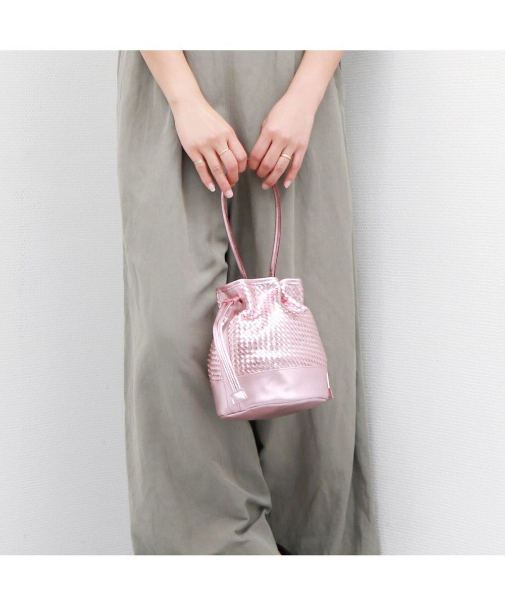 【アンビリオン/UNBILLION】の【テレビ ドラマ着用アイテム】ペルケ perche / レザーメッシュ2wayバゲットバッグ インテリア・キッズ・メンズ・レディースファッション・服の通販 founy(ファニー) 　ファッション　Fashion　レディースファッション　Fashion for Women　バッグ　Bags　おすすめ　Recommended / Our Picks　ショルダー　Shoulder, Shoulder Strap　スマホ　Smartphone, Mobile Device　メッシュ　Mesh, Net Fabric　巾着　Drawstring Bag, Kinchaku　財布　Wallet, Purse　ピンク|ID: prp329100004870199 ipo3291000000036298850
