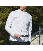 【五大陸/gotairiku / MEN】の仕事で着られる 綿100% 【洗える】カバーネック ドレスTシャツ_ロング ホワイト系|ID: prp329100004870213 ipo3291000000036298926