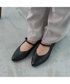 【リズ ラフィーネ/Riz raffinee】のRiz raffinee アーモンドトゥストラップパンプス ブラック|ID: prp329100004870221 ipo3291000000036298960