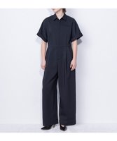 【ネイヴ/NAVE】の【ReNAVE・セットアップ可/洗える/撥水加工】ホロウツイル ジャンプスーツ 人気、トレンドファッション・服の通販 founy(ファニー) ファッション Fashion レディースファッション Fashion for Women ワンピース Dresses オールインワン・ワンピース Dresses and Jumpsuits サロペット&オールインワン Dungarees & Jumpsuit Styles 春 Spring 洗える Machine Washable ショート Short, Short Length スリーブ Sleeve, Long Sleeve / Short Sleeve スーツ Suit, Formalwear セットアップ Set-Up, Coordinated Outfit ツイル Twist, Twisted Detail ブルゾン Blouson, Bomber Jacket リラックス Relax, Relaxed Fit ワイド Wide, Wide Fit S/S・春夏 SS, Spring/Summer, Warm Season 夏 Summer |ID:prp329100004870225