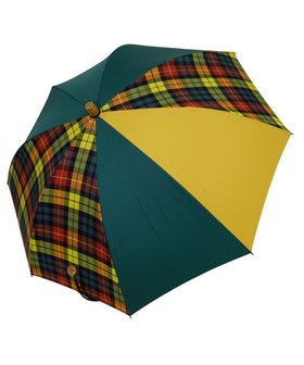 【プラスリング/+RING】のレディース向け プラスリング 晴雨兼用(長ショート) GRN-CHK T1245 sunshield 人気、トレンドファッション・服の通販 founy(ファニー) ファッション Fashion レディースファッション Fashion for Women レイングッズ・傘・晴雨兼用傘 Umbrellas & Rain Gear コンパクト Compact, Small Size ショート Short, Short Length ラップ Wrap, Wrap Design 傘 Umbrella, Parasol 夏 Summer |ID:prp329100004870236