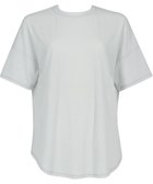 【シーダブリューエックス/CW-X】の【WOMEN】 CW-X Tシャツ 梨地素材 薄手 シアー感 スポーツウェア 半袖 レディース DLY125 /ワコール 人気、トレンドファッション・服の通販 founy(ファニー) ファッション Fashion レディースファッション Fashion for Women トップス・カットソー Cut & Sew Tops シャツ・ブラウス・オフィスカジュアル Elegant Blouses & Button-Ups ロングTシャツ・Tシャツ Longline T-Shirts & Tees スポーツウェア Functional & Stylish Sportswear スポーツ トップス Athletic Tops / Workout Tops / Training Shirts おすすめ Recommended / Our Picks シアー Sheer, See-Through スポーツ Sports, Activewear 半袖 Short Sleeve, Half Sleeve thumbnail グレー|ID: prp329100004870248 ipo3291000000036299052