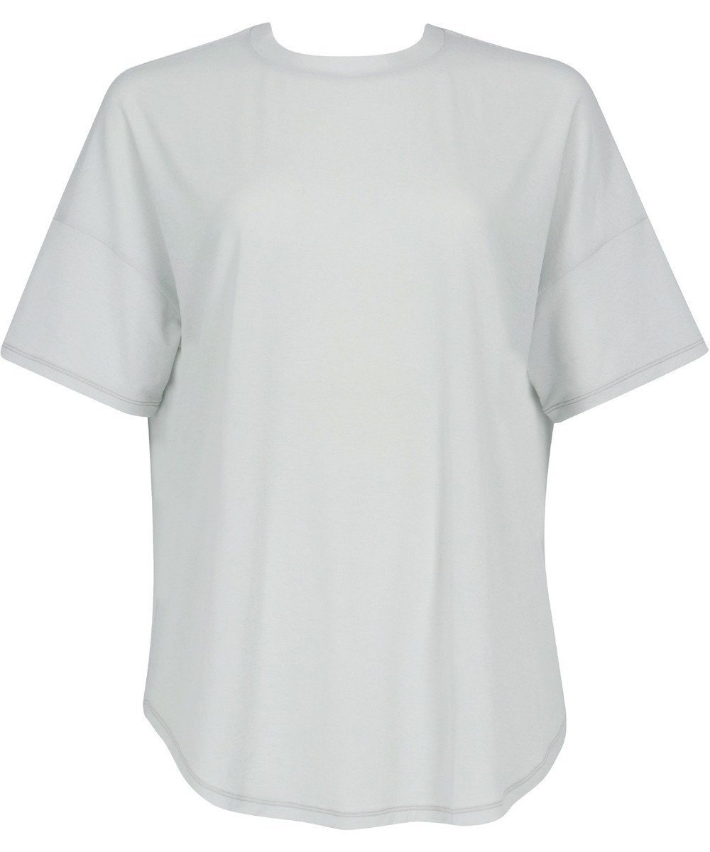 【シーダブリューエックス/CW-X】の【WOMEN】 CW-X Tシャツ 梨地素材 薄手 シアー感 スポーツウェア 半袖 レディース DLY125 /ワコール インテリア・キッズ・メンズ・レディースファッション・服の通販 founy(ファニー) 　ファッション　Fashion　レディースファッション　Fashion for Women　トップス・カットソー　Cut & Sew Tops　シャツ・ブラウス・オフィスカジュアル　Elegant Blouses & Button-Ups　ロングTシャツ・Tシャツ　Longline T-Shirts & Tees　スポーツウェア　Functional & Stylish Sportswear　スポーツ トップス　Athletic Tops / Workout Tops / Training Shirts　おすすめ　Recommended / Our Picks　シアー　Sheer, See-Through　スポーツ　Sports, Activewear　半袖　Short Sleeve, Half Sleeve　グレー|ID: prp329100004870248 ipo3291000000036299052