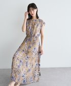 【イェッカ ヴェッカ/YECCA VECCA】のフラワー柄シアープリーツワンピース 人気、トレンドファッション・服の通販 founy(ファニー) ファッション Fashion レディースファッション Fashion for Women ワンピース Dresses エレガント 上品 Elegant シアー Sheer, See-Through スキッパー Skipper, Open Collar フォーマル Formal, Dressy フラワー Flower, Floral フロント Front, Front Design プリーツ Pleats, Pleated ポケット Pocket, Pocket Detail ロング Long, Long-Length 夏 Summer 春 Spring S/S・春夏 SS, Spring/Summer, Warm Season thumbnail Beige|ID: prp329100004870249 ipo3291000000036299057