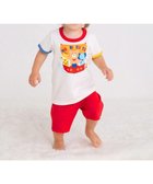 【ミキハウスホットビスケッツ/MIKI HOUSE HOT BISCUITS / KIDS】の【80-120cm】 ビーンズ ルームウェア 上下セット 人気、トレンドファッション・服の通販 founy(ファニー) ファッション Fashion キッズファッション Fashion for Kids おすすめ Recommended / Our Picks パイピング Piping, Trim Design パジャマ Pajamas, Sleepwear ボトム Bottoms, Lower Wear 半袖 Short Sleeve, Half Sleeve 夏 Summer thumbnail 白|ID: prp329100004870255 ipo3291000000036299079