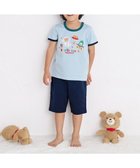 【ミキハウスホットビスケッツ/MIKI HOUSE HOT BISCUITS / KIDS】の【80-120cm】 ビーンズ ルームウェア 上下セット 人気、トレンドファッション・服の通販 founy(ファニー) ファッション Fashion キッズファッション Fashion for Kids おすすめ Recommended / Our Picks パイピング Piping, Trim Design パジャマ Pajamas, Sleepwear ボトム Bottoms, Lower Wear 半袖 Short Sleeve, Half Sleeve 夏 Summer thumbnail サックス|ID: prp329100004870255 ipo3291000000036299080