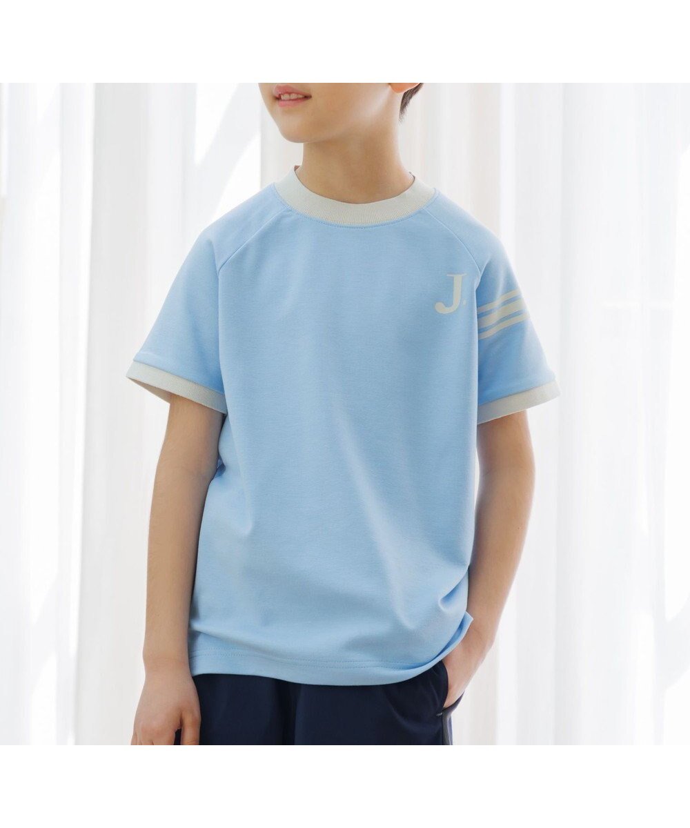【ジェイ プレス/J.PRESS / KIDS】の【吸水速乾】【100-130cm】ポンチローマ ラグランTシャツ 人気、トレンドファッション・服の通販 founy(ファニー) ファッション Fashion キッズファッション Fashion for Kids トップス・カットソー Cut & Sew Tops 春 Spring カットソー Cut and Sewn Top 吸水 Absorbent, Quick-Dry シンプル Simple, Minimal スタイリッシュ Stylish, Fashionable スマホ Smartphone, Mobile Device トレンド Trend, Trending Now 定番 Standard, Basic Item なめらか Smooth, Silky Texture 人気 Popular, Best Seller プリント Print, Printed Pattern 半袖 Short Sleeve, Half Sleeve S/S・春夏 SS, Spring/Summer, Warm Season 夏 Summer 2025年 2025 2025春夏・S/S Spring/Summer 2025 SS25 other-1|ID: prp329100004870256 ipo3291000000036299081