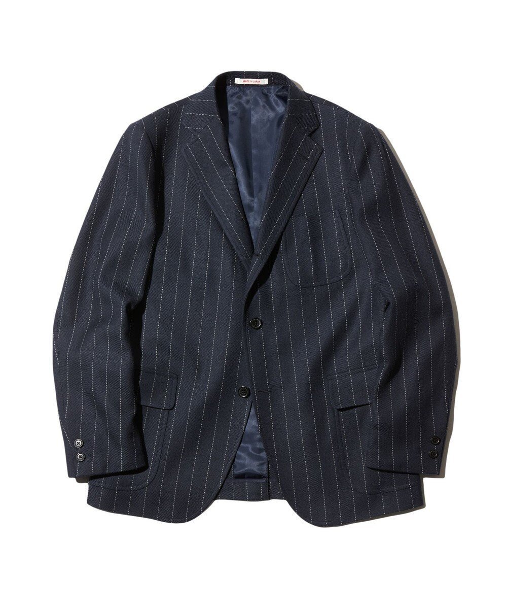 【ジェイ プレス/J.PRESS / MEN】の【J.PRESS ORIGINALS】JAPAN SILK TWEED JACKET / JAPAN MADE インテリア・キッズ・メンズ・レディースファッション・服の通販 founy(ファニー) ファッション Fashion メンズファッション Fashion for Men アウター Men's Coats Outerwear テーラードジャケット Tailored Jackets & Blazers ショルダー Shoulder, Shoulder Strap シルク Silk, 100% Silk ジャケット Jacket, Outerwear ツイード/ツィード Choker, Choker Necklace ネップ Nepp, Slub Yarn A/W・秋冬 Autumn/Winter ネイビー系1|ID: prp329100004870265 ipo3291000000036299123