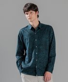 【ジョゼフ オム/JOSEPH HOMME / MEN】のバークジャガードジャージー レギュラーカラーシャツ スモーキーグリーン系|ID: prp329100004870269 ipo3291000000036299132